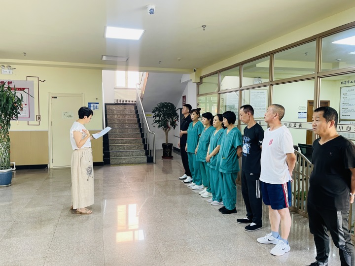 【未雨绸缪 安全护航】LETOU国际米兰·(中国区)官方网站鹤岗市民福老年公寓开展防汛演练